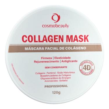 Imagem de Collagen Mask 4d Máscara Facial De Colágeno Cosmobeauty 120g
