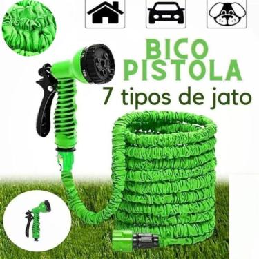 Imagem de Mangueira de jardim 30 metros magica antitorção expansível