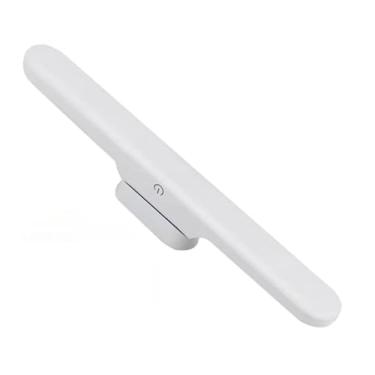 Imagem de Luminária De Mesa Led Recarregável USB Touch com 2 Suportes Magnéticos e Base para Apoio de Mesa, ideal para Parede, Armário, Cozinha, Banheiro e Mesa, Luminária Magnética,