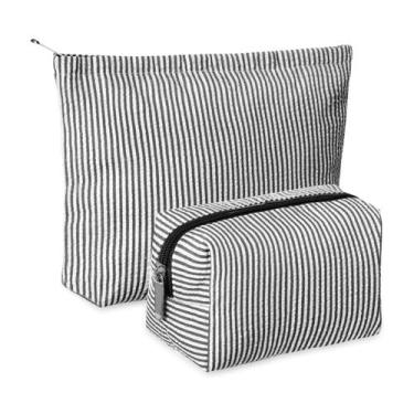 Imagem de Conjunto de bolsas de maquiagem Huhumy Cute Cosmetic Pouch para mulher