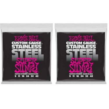 Imagem de Cordas de guitarra elétrica Ernie Ball Super Slinky 9-42 Gauge