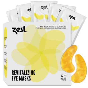 Imagem de Máscara de olhos Zest 24k Gold Gel Crystal Collagen 50 pares