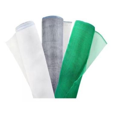 Imagem de Tela Mosquiteira Nylon Branca Verde Cinza - 1,50 X 5 Metros - Dito e F