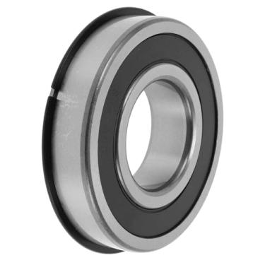 Imagem de A ABSOPRO 6311NR2RS Rolamentos rígidos de esferas 55 x 120 x 29 mm P5 rolamentos lubrificados com vedação de borracha dupla, 1 peça, carro, scooter, skate, roda universal prateado preto
