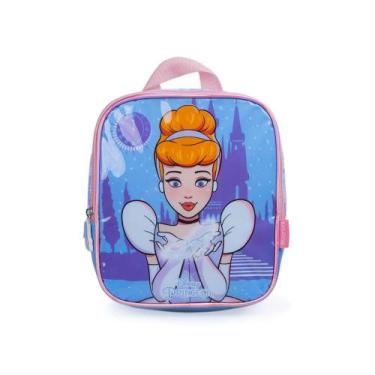 Imagem de Lancheira Escolar Feminino Disney Cinderela Azul - Bagaggio, U