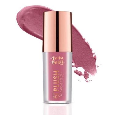 Imagem de Bt Plush Mauve Batom E Blush Bruna Tavares
