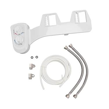 Imagem de Acessório para bidê sanitário inteligente, não elétrico, autolimpante, com bico móvel, para casa, banheiro, branco, ABS 1058g