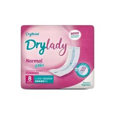 Imagem de Absorvente para Incontinência Urinária Drylady Feminino 8 un - DryBras