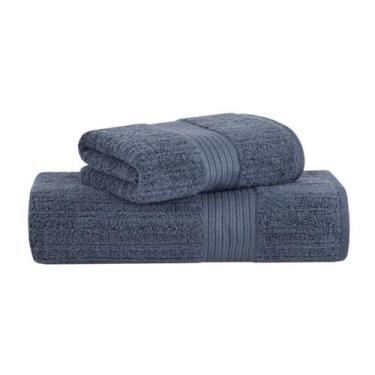 Imagem de Jogo Toalha de Banhão e Rosto Buddemeyer 2 Peças Luxo Premium Fio Pent