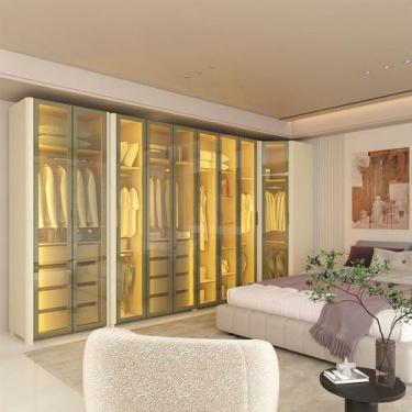 Imagem de Guarda-roupa Modulado Reflecta Innova 8 Portas 341,4cm x 240cm MOD 012