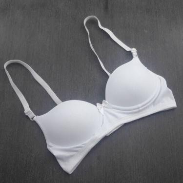 Imagem de Sutiã Boneca Menina Moça Juvenil com Bojo - Beleza Brasileira, Branco,