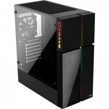 Imagem de Gabinete Gamer Mid Towe Playa Rgb Vidro Temperado Aerocool