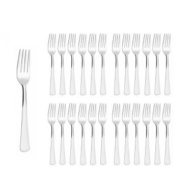 Imagem de Garfo de Sobremesa Aço Inox Talheres Restaurante Buffet 60un Toronto