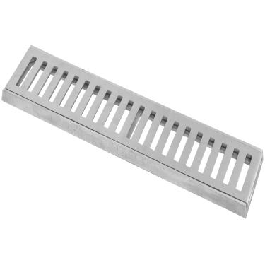 Imagem de Ralo 10x50 Cm Linear De Água Pluvial Grelha Alumínio GDA