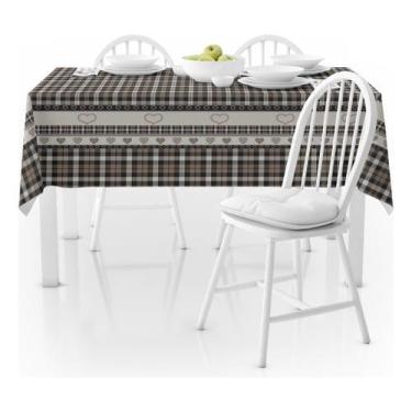 Imagem de Toalha de Mesa Plástica Térmica Estampas Variadas (4 METRO x 1.40m de 