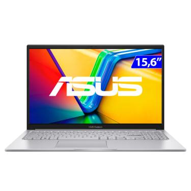 Imagem de Notebook ASUS 15.6P I5-1334U 8GB 256GBSSD W11 - X1504VA-NJ1738W Prata Bivolt