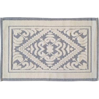 Imagem de Tapete Avulso Confort Banheiro - Cozinha - Sala - Porta Algodão Macio Felpa 50x80cm Lavável na Máquina (Cinza)