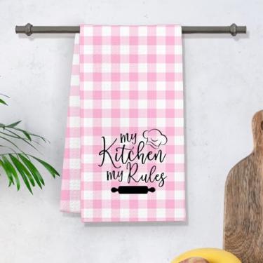 Imagem de Pano de prato de cozinha temático engraçado pano de secagem rápida absorvente retrô atrevido senhora pano de prato toalha de prato reutilizável toalha de prato atencioso presente para anfitriã mãe-20