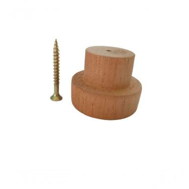 Imagem de Puxador Móveis Madeira Maciça 4x3- 5 Un