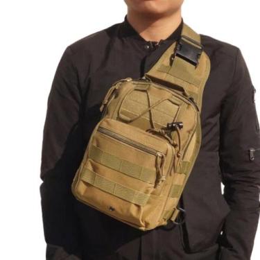 Imagem de Bolsa Masculina Militar Tática Peito Ombro Transversal Multiuso - Alwy