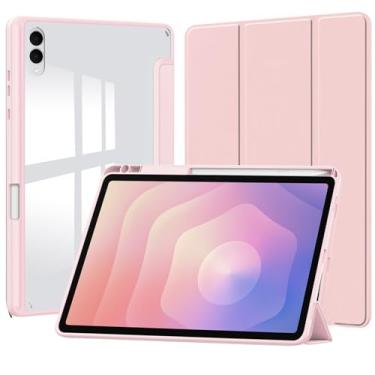 Imagem de Ltezixal Capa para tablet Samsung Galaxy Tab S11 Ultra X930/X936 de 14,6 polegadas, capa traseira de proteção total para tablet Samsung Galaxy Tab S11 Ultra (rosa)