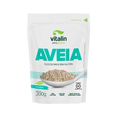 Imagem de Aveia Sem Glúten Flocos Finos 200g - Vitalin