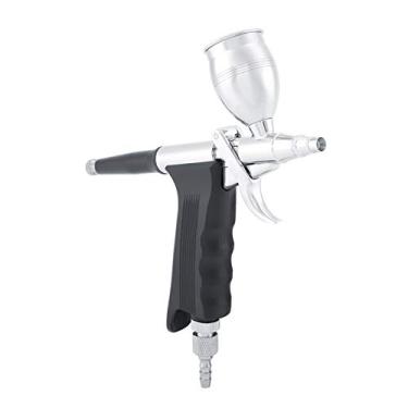 Imagem de ZAWELIYO Conjunto de Aerógrafo de Ação Dupla, Conjunto Durável de Pistola de Pintura Artística para Arte Em Unhas, Beleza de Arte Em Unhas, Decoração de Bolo, Material de Cobre