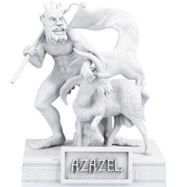 Imagem de Estátua Imagem Azazel - Chave Menor de Salomão - Ars Goetia (Cor Mármore)