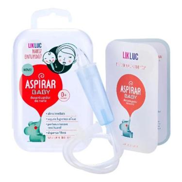 Imagem de Aspirador Sugador Nasal Para Bebês Likluc Premium Cor Branco