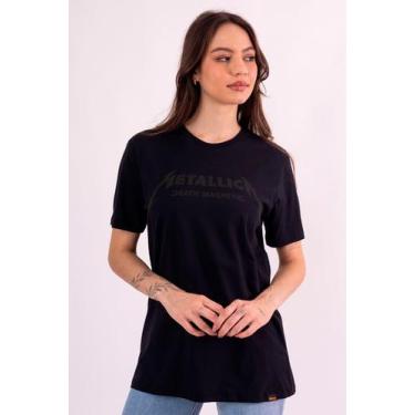 Imagem de Camiseta Metallica Death Magnetic - Piticas, G1, Preto, Unissex