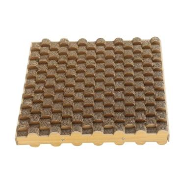 Imagem de Generic Arranhador para gatos, almofada para arranhar, descanso confortável, leve, para casa, com garras, arranhador para gatos internos, papelão