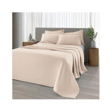 Imagem de Kit de Colcha Casal Provença 2,20m x 2,50m com 3 Peças - Dohler