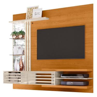 Imagem de Painel 55 Pol E Bancada Suspensa Veena Z10 Off-cinamomo - Mpozenato