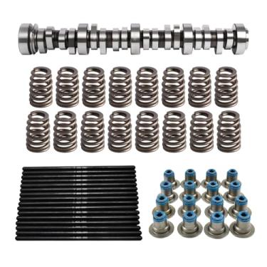Imagem de Kit de came de caminhão LS Stage 3 para motores Chevy Silverado e GMC Sierra 4.8L 5.3L 6.0L 6.2L LS 1999-2013 (LS1 LS2 LS6) - Inclui eixo de comando V2, hastes, molas, vedações