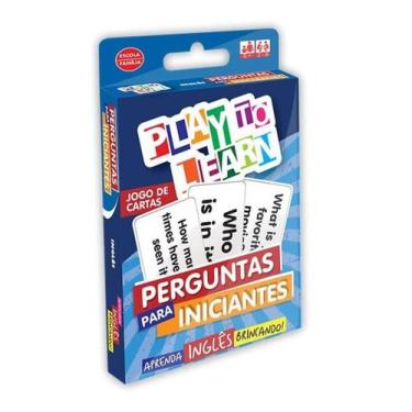 Imagem de Play To Learn - Perguntas Para Iniciantes - Jogo De Cartas