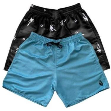 Imagem de Kit 2 Shorts Hyve Plus Size Tactel Com Bolsos Masculino-Masculino