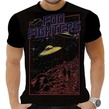 Imagem de Camiseta Camisa Personalizada Rock Foo Fighters Dave Grohl 1 - Obsidia