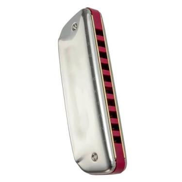 Imagem de Gaita diatônica profissional toca gaita diatônica blues harpa pente ABS instrumento profissional progressivo (cor: Gb)