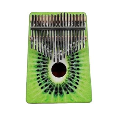 Imagem de Piano de polegar Kalimba para iniciantes de 17 teclas kalimba profissional