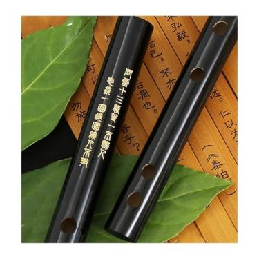 Imagem de Flauta de bambu flauta profissional iniciante adulto tom F tom G desempenho profissional C-tone flauta transversal (D - tom F)