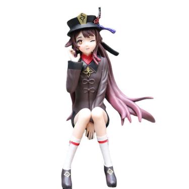 Imagem de Figura de anime Toy Genshins Impacts Hu Tao, 19 cm, colecionável em PVC