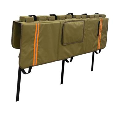 Imagem de rockible Capa de Proteção para Bagageiro de Bicicleta, Suporte para Até 5 Bicicletas, Amarelo Lama