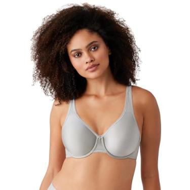 Imagem de Wacoal Sutiã feminino básico de beleza, sem forro, com aro, Cinza definitivo, 34DD