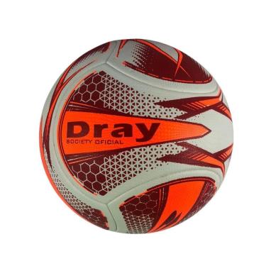 Imagem de Bola Futebol Society dray Laranja-Vermelho Oficial-Unissex