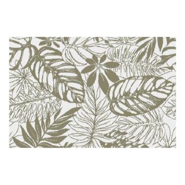 Imagem de SPXMQSS Tapetes de exterior para jardim, tapete lavável antiderrapante tapete de plástico reversível resistente ao desgaste para acampamento, deck, praia, piquenique, quintal 183 x 275 cm B