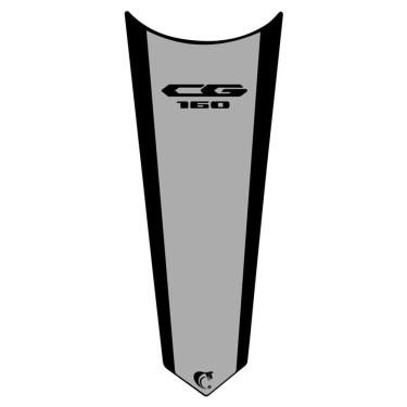 Imagem de Adesivo Faixa Gravata Tanque Moto Cg Titan 125/150/160 Cinza Cor Cg 125