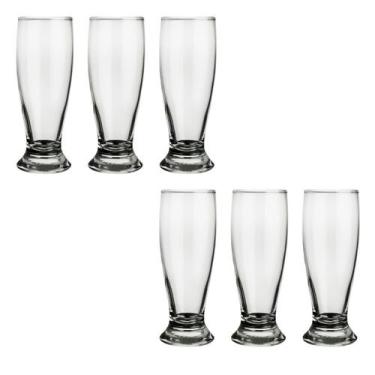 Imagem de Conjunto 6 Copo 300ml Munich Cerveja Restaurante Chop Nadir - NADIR FI