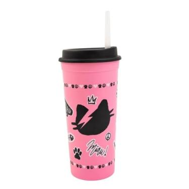 Imagem de Copo Canudo Slim 650ml Power Solar – Copo Grande com Canudo, Ideal para Bebidas Frias no Dia a Dia8