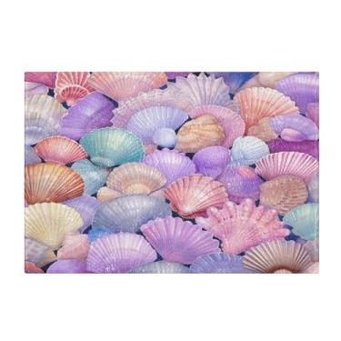 Imagem de Burbuja Tapete de banho colorido, tapete de banheiro absorvente extra macio com suporte antiderrapante para banheiro, banheira, chuveiro, 40 x 61 cm