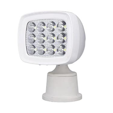 Imagem de WALFRONT 27w Conduziu a Luz do Ponto 12 Pces 5 Lâmpadas Led Holofote Com Controle Remoto Rotativo Ip65 à Prova de água para Barco Ao Ar Livre Suv Caminhão Navio